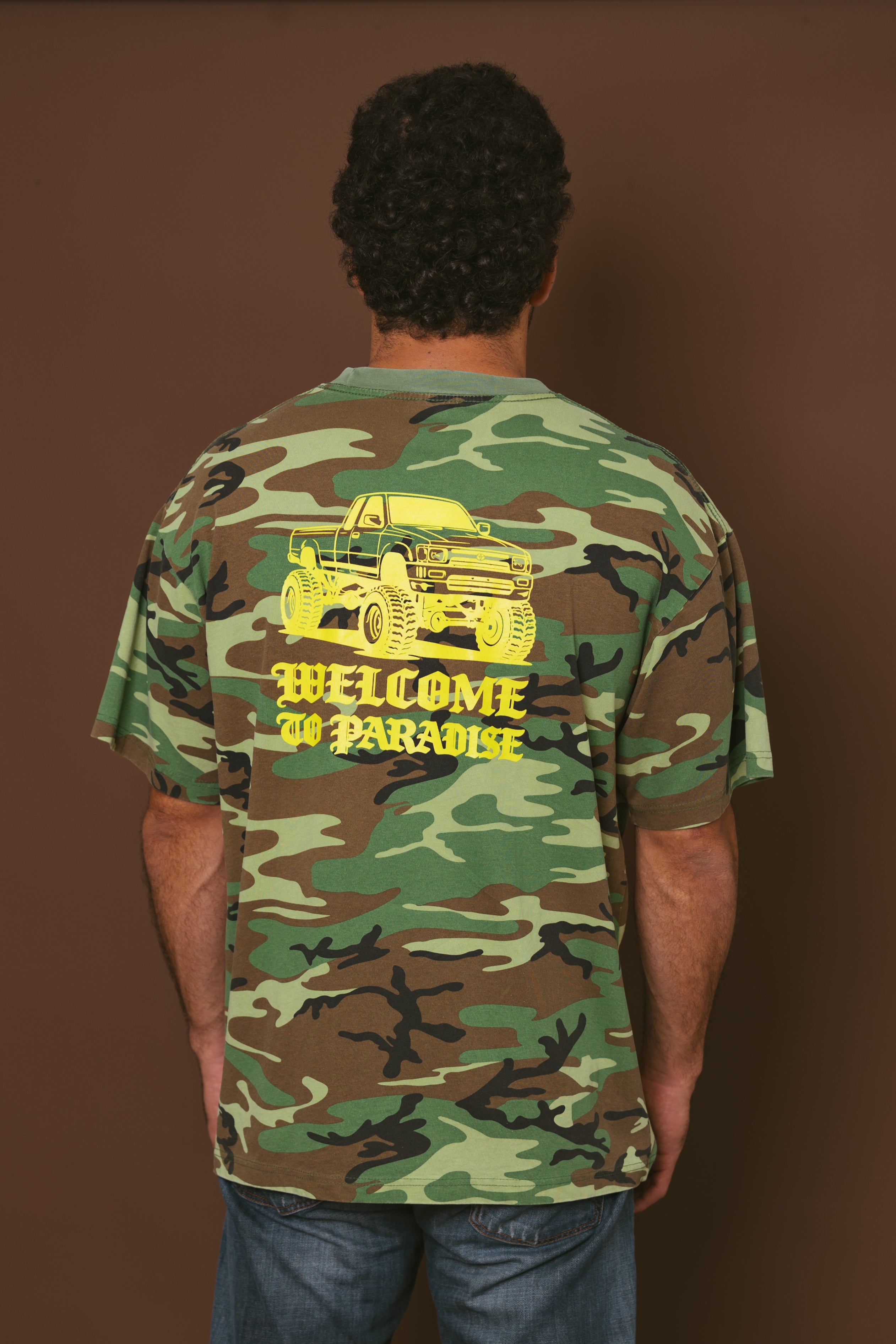 Adult Toyota Tee | Green Camo