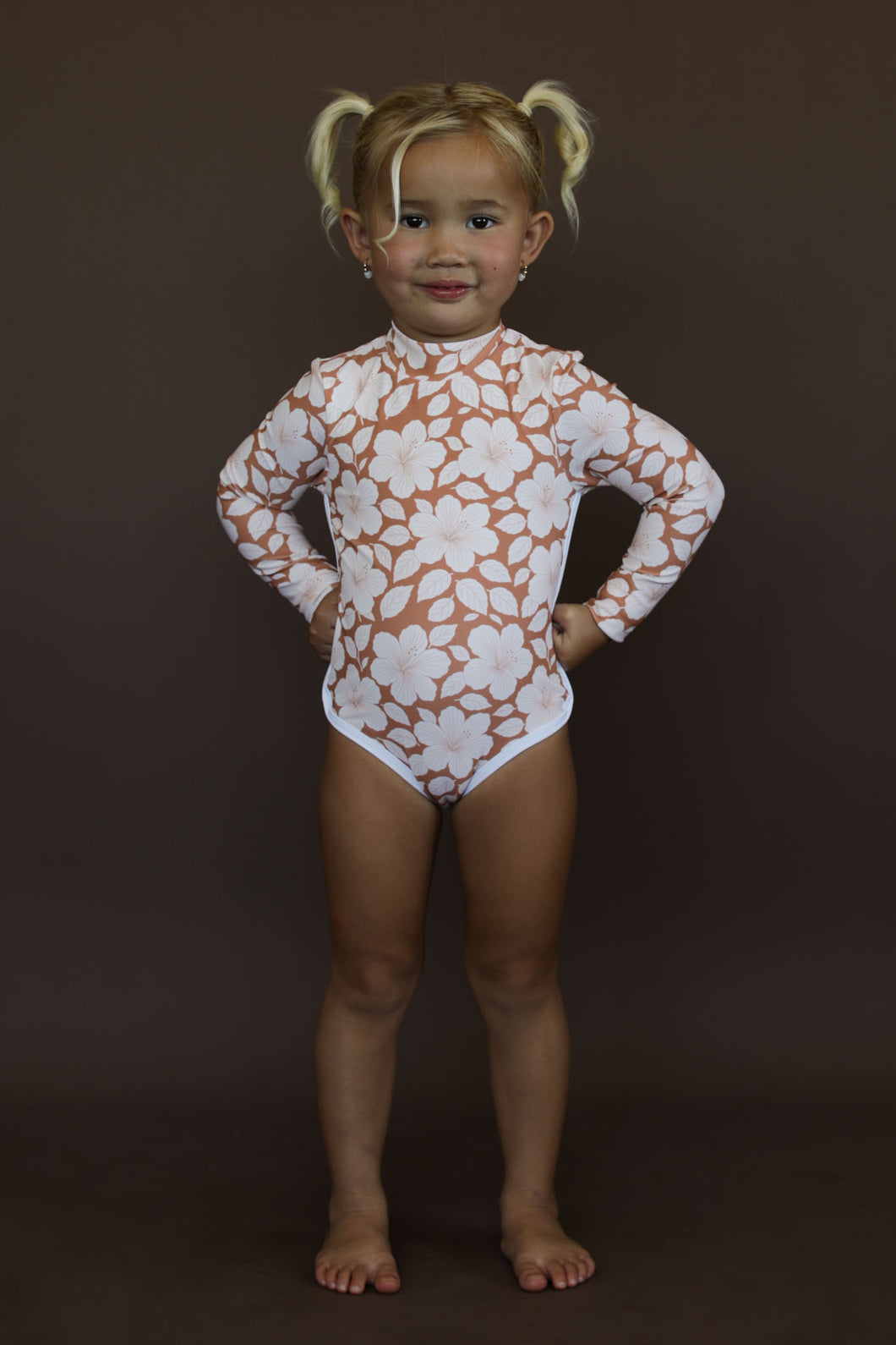 Yamoto | Girls One Piece Rash Guard | Luna