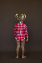 Load image into Gallery viewer, Yamoto | Girls One Piece Rash Guard | Aka Palaka
