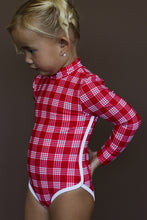 Load image into Gallery viewer, Yamoto | Girls One Piece Rash Guard | Aka Palaka
