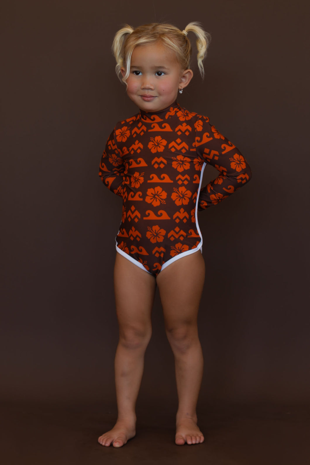 Yamoto | Girls One Piece Rash Guard | Nami