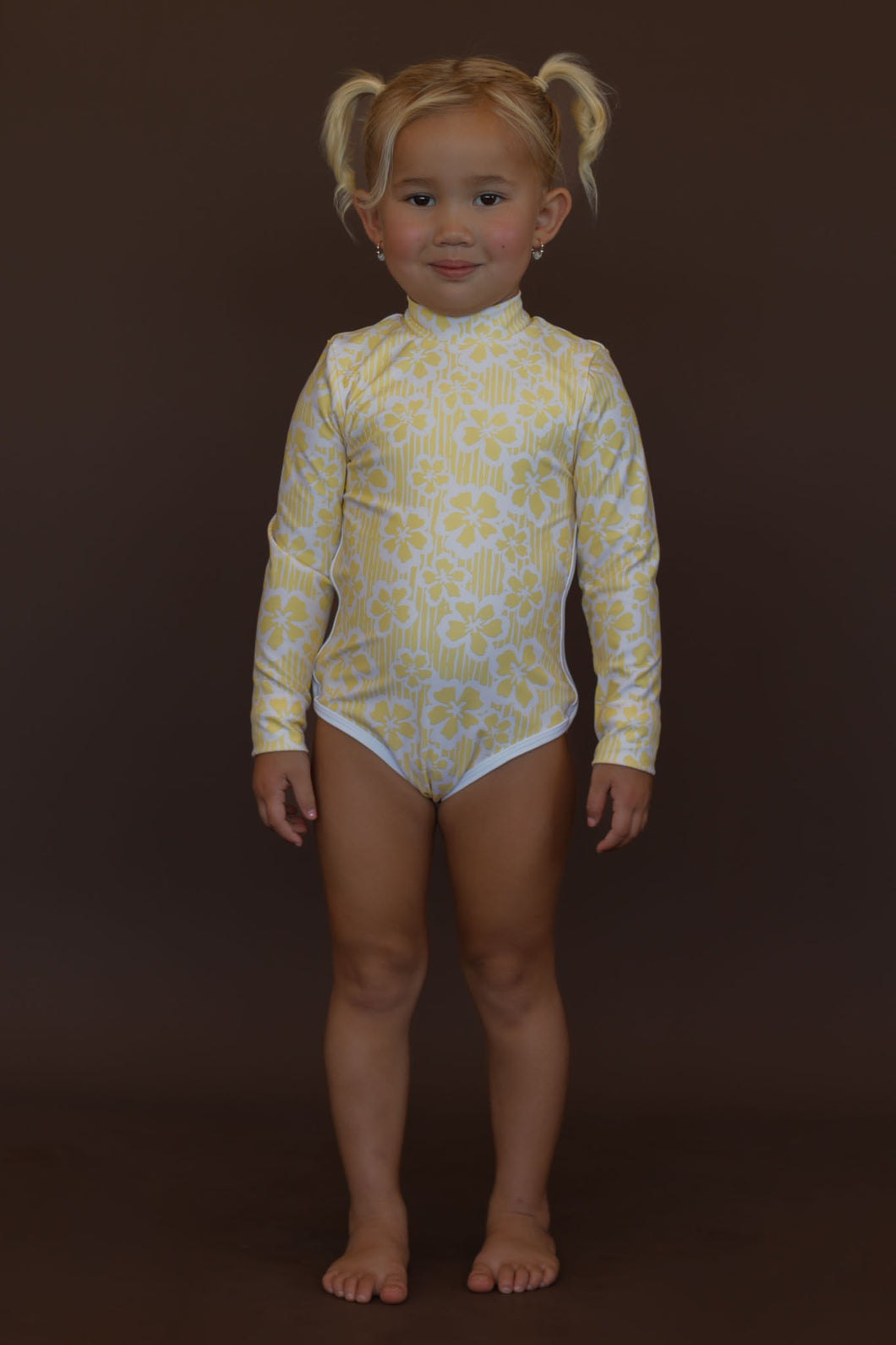 Yamoto | Girls One Piece Rash Guard | Bata Pua