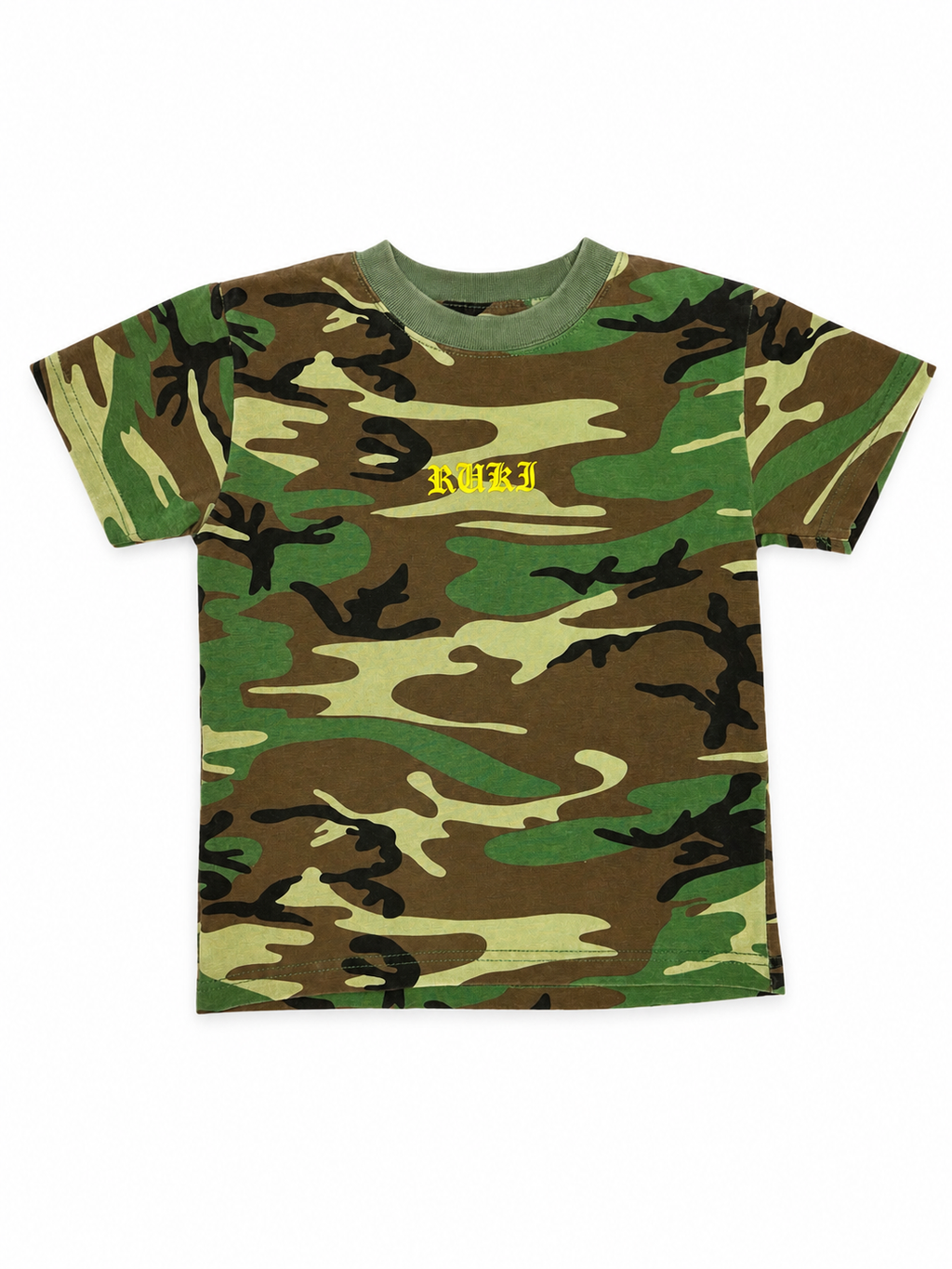 Youth Toyota Tee | Green Camo