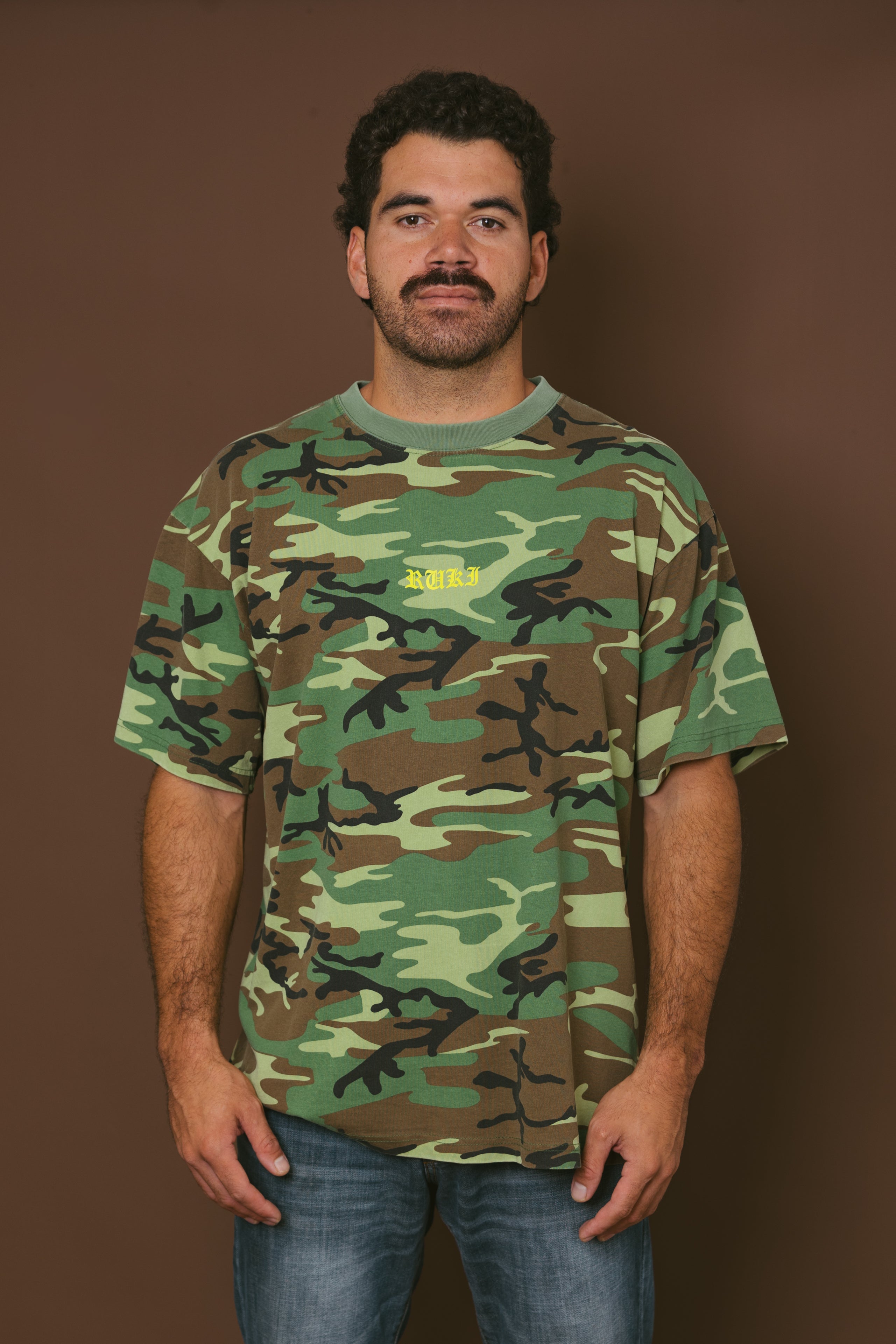 Adult Maui No Ka Oi Tee | Green Camo