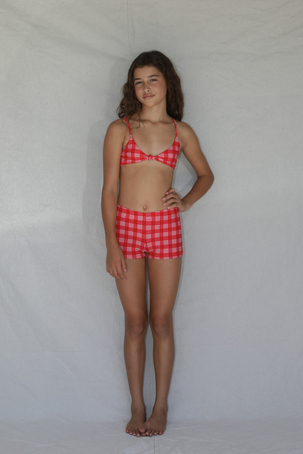 Sakura | Girls Two Piece Short Set | Aka Chek