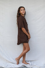 Load image into Gallery viewer, Koya Shirt Dress | Brown Chek
